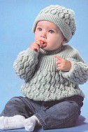 Джемпер и шапочка - Тепло и уютно