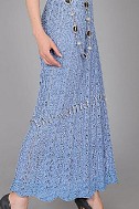 Голубая юбка