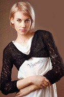Черное болеро из мохера