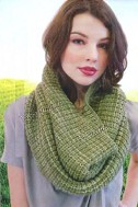 Круговой шарф «Иней на траве»