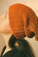 Терракотовая шапочка