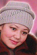 Шапка спицами 