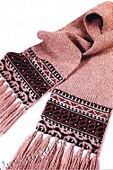 Турецкий шарф с бахромой