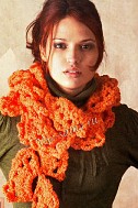 Шарф крючком