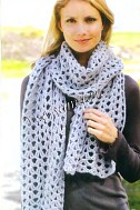 Ажурный шарф