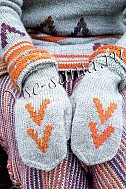 Варежки в этническом стиле
