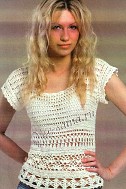 Топ вязаный крючком