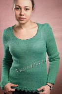 Изумрудный пуловер