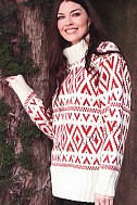 Свитер с графическим узором