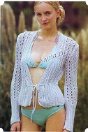 Жакет - Ажурные дорожки