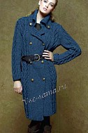 Синее пальто