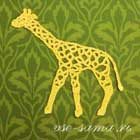 Жираф - мотив крючком