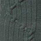 Узор араны спицами