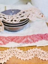 Кайма для полотенец крючком, фото