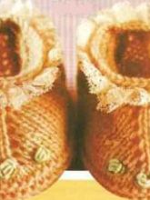 Пинеточки спицами