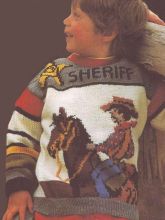 Пуловер с шерифом