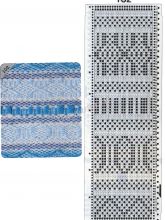 Узор 102 - Вивинг узор и перфокарта для вязальной машины Brother