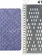 Узор 41 - прессовый узор и перфокарта для вязальной машины Brother