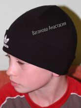 Мужские шапочки, вид сбоку