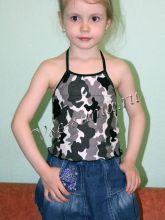 Маленький топ для девочки