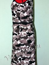 Платье камуфляжное, сбоку