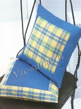 Простые бордюры из ткани