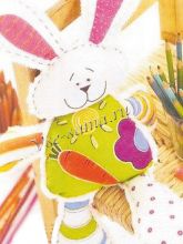 Зайчик из ситца