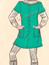 Платье из вельвета