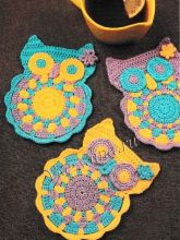 Салфеточки - Совушки, фото