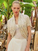 Болеро с узором косы, фото