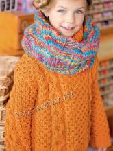 Апельсиновый пуловер, фото