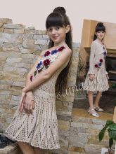 Платье с жакетом для девочки, фото