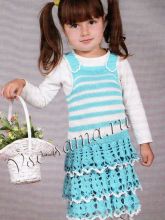 Сарафан с оборками, фото