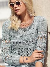 Шикарный пуловер для вечеринки, фото