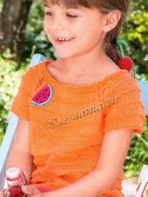 Топ с арбузной долькой, фото