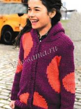 Жакет с кругами, фото