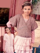 Жакет с запахом и длинные митенки, фото