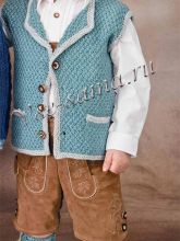 Жилет и гетры, фото на мальчике