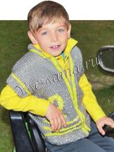 Жилет с вопросительным знаком, фото