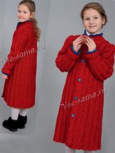 Пальто для юной леди, фото изделия