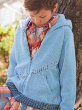 Фото жакета с капюшоном