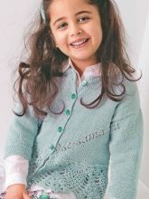 Жакет с крючковой каймой, фото