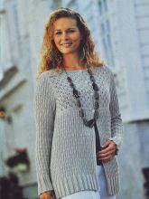 Длинный ажурный жакет