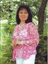 Пуловер из фантазийной пряжи