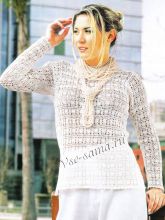 Пуловер "Паутинка"