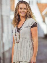 Туника с треугольным вырезом