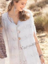 Белая накидка, фото