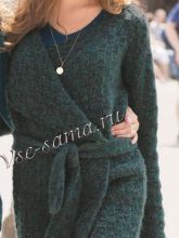 Иссиня-зеленый удлиненный жакет, фото