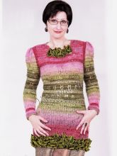 Пуловер с жабо, фото модели