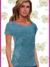 Кофточка с кокеткой, фото